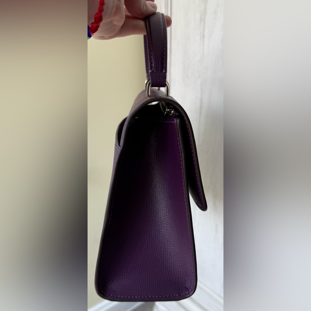 Kate Spade Purple Darcy Satchel - Picture 2 of 6